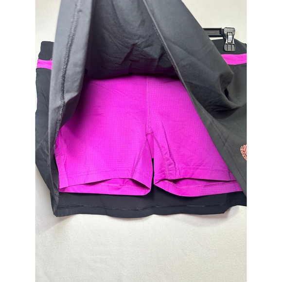 Adidas Performance Climalite Tennis Skort Black Magenta Pink Womens XL New - Picture 3 of 8